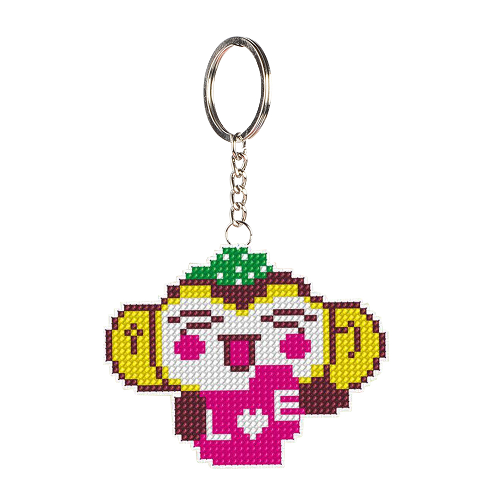 

Monkey - Cross Stitch Bead Embroidery, 501 Original