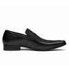 Fashion Mens Black Leather Dress Shoes 