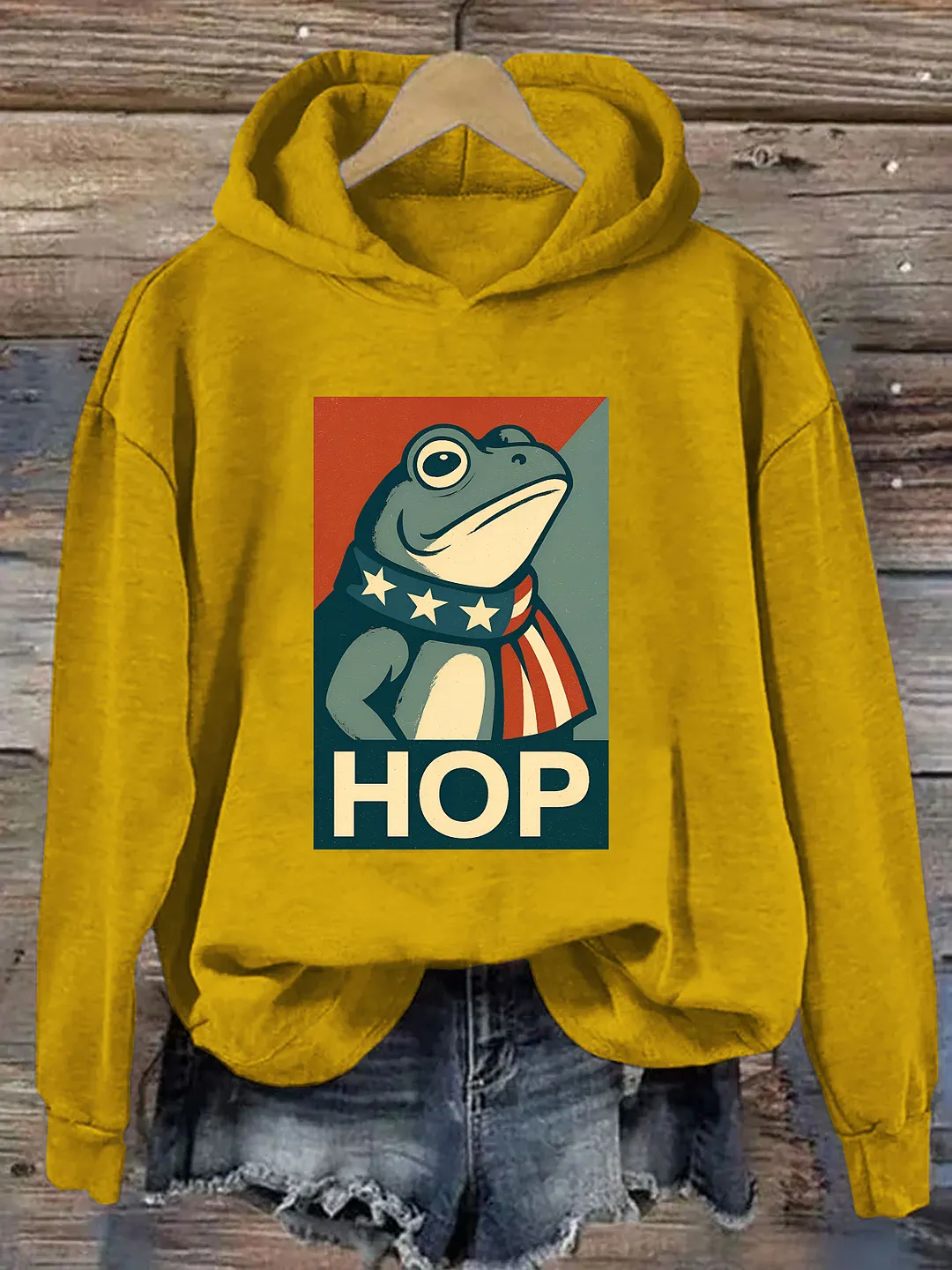 Portland HOP Frog Hoodie