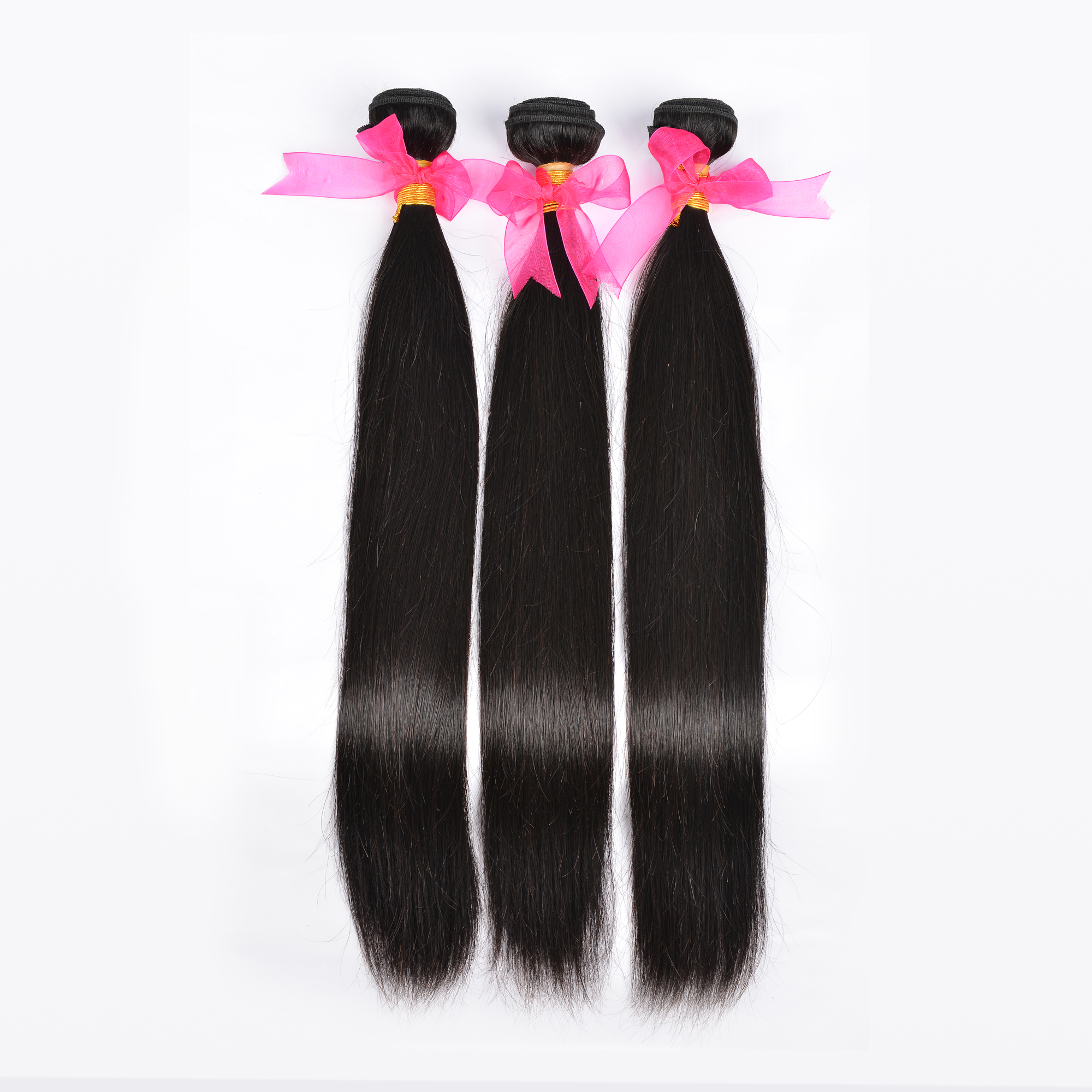 3PCS Straight Top Raw Hair Bundles | 12–30 Inch | Boruihair | 100% Human Hair