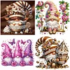 (Multi-Style)Coffee Bean Gnome-Partial Special Shaped Diamond Painting 30*30CM