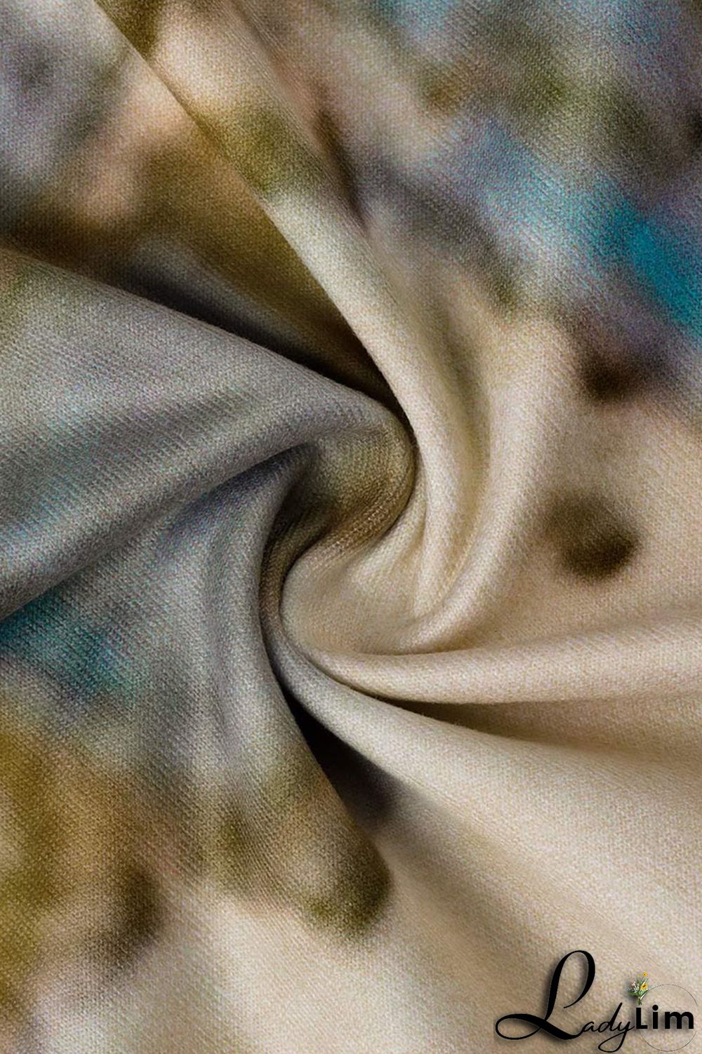 Apricot Sexy Casual Plus Size Butterfly Print Backless Spaghetti Strap Long Dress