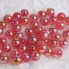Gloss Flashing Colors Acrylic Round Beads DIY Accessories