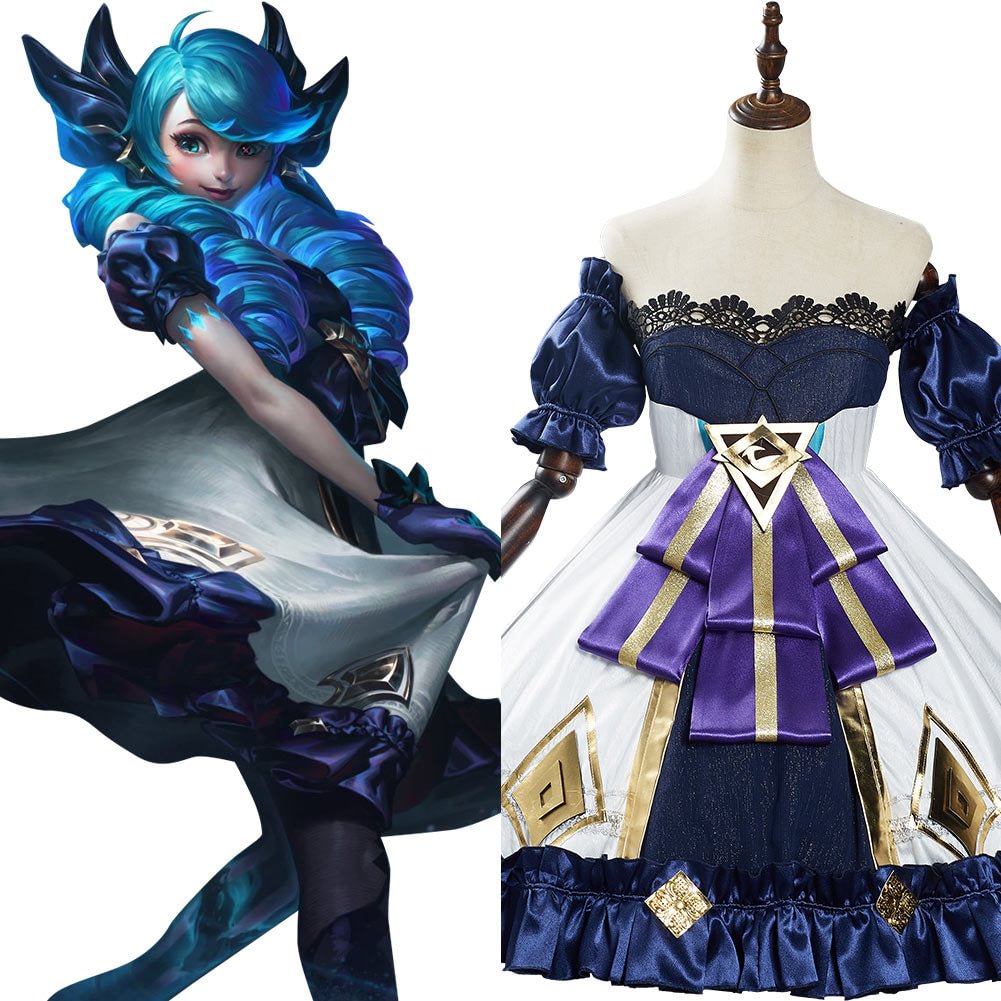 League of Legends LOL Gwen Cosplay Kostüme Outfits Halloween Karneval Seamstress