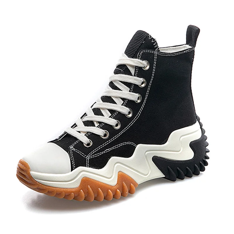 Women Platform Shoes Thick Soled High Top Shoes