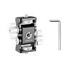 Z3g Metal Snail PTZ,1/4 Adjustable Damping Monitor Bracket,Universal Photography Accessories For Camera Hot Shoe