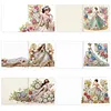 6pcs Diamond Painting Dream Girl Greeting Card Kits with Envelopes for Family Friend Gifts