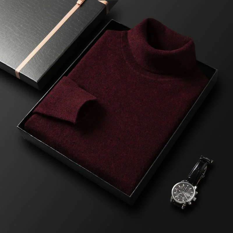 Men's Casual Business Cashmere Sweater