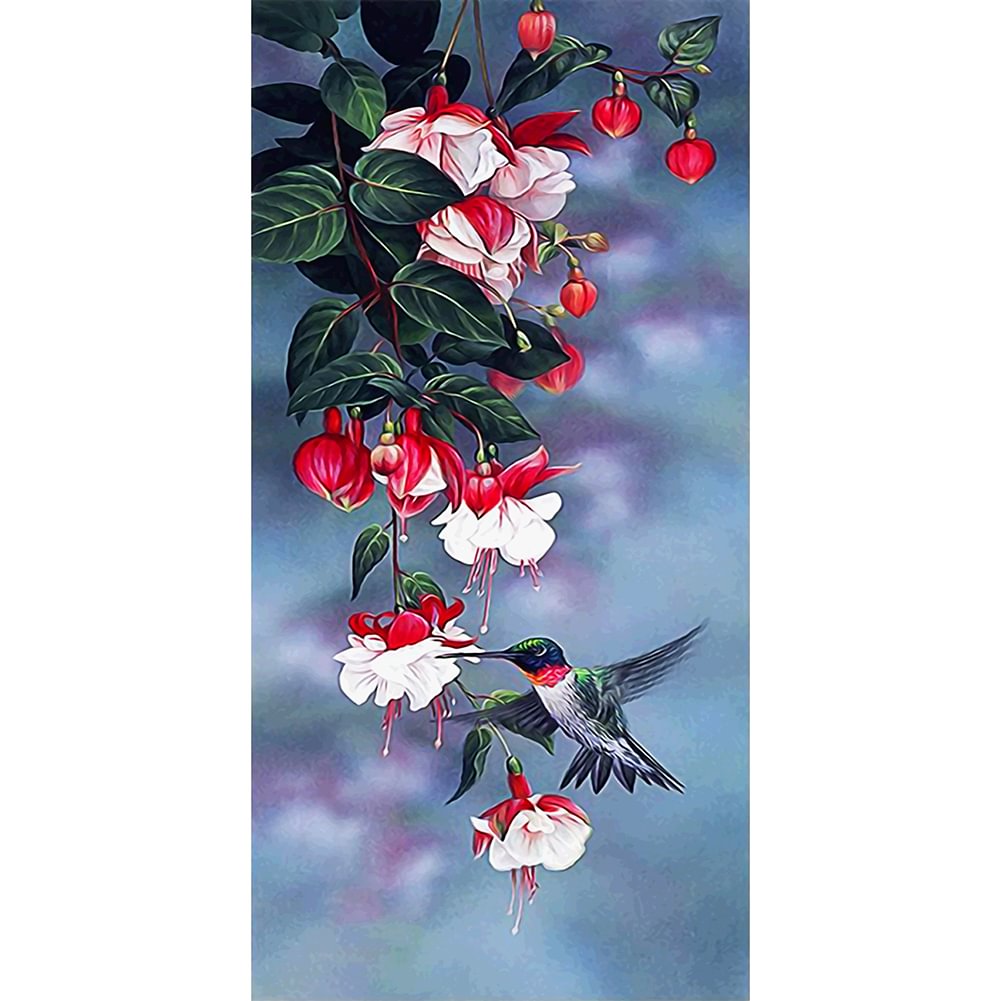 Flowers - Full Round - Diamond Painting