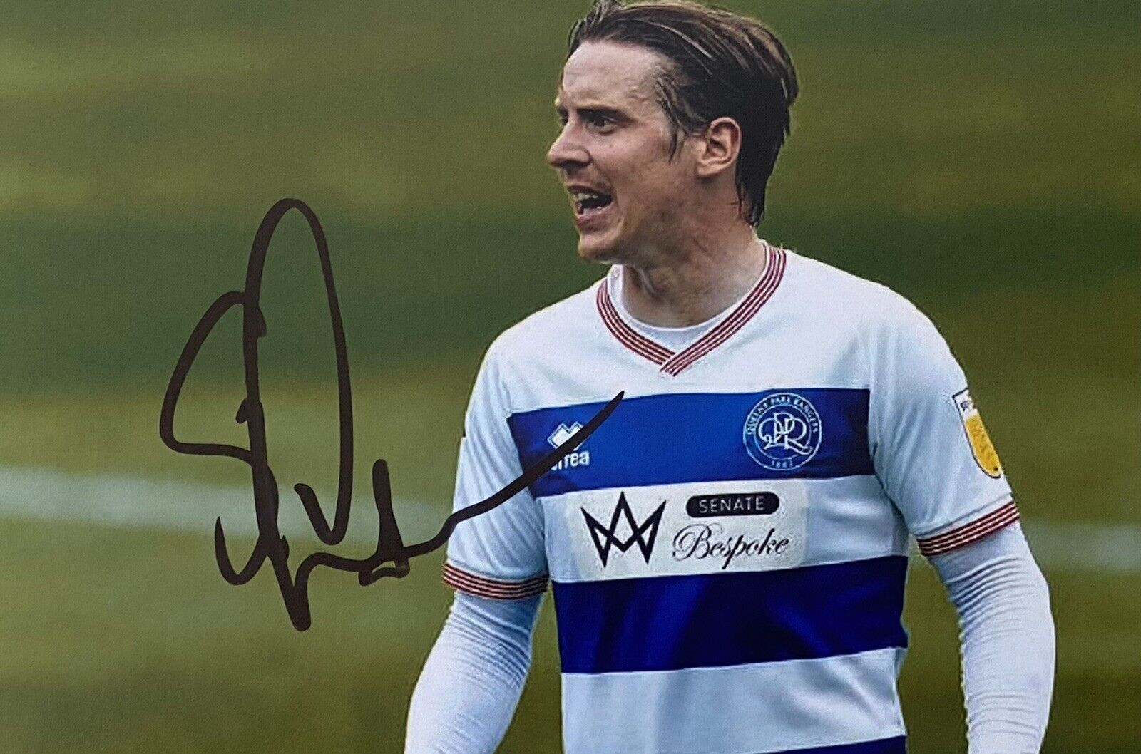 Stefan Johansen Genuine Hand Signed QPR 6X4 Photo Poster painting 2