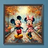 Disney Mickey Mouse-plein diamant rond peinture-30 * 30cm