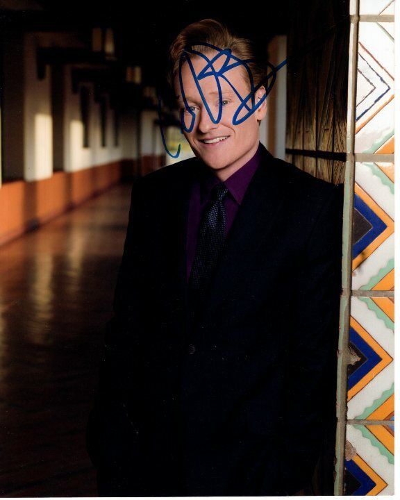 CONAN O'BRIEN Signed Autographed Photo Poster painting