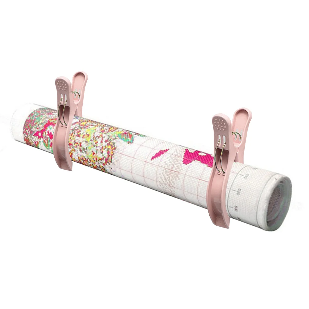 Cross Stitch Embroidery Tool Plastic Fixed Embroidery Clip 16x7.5cm Large 2 Pack