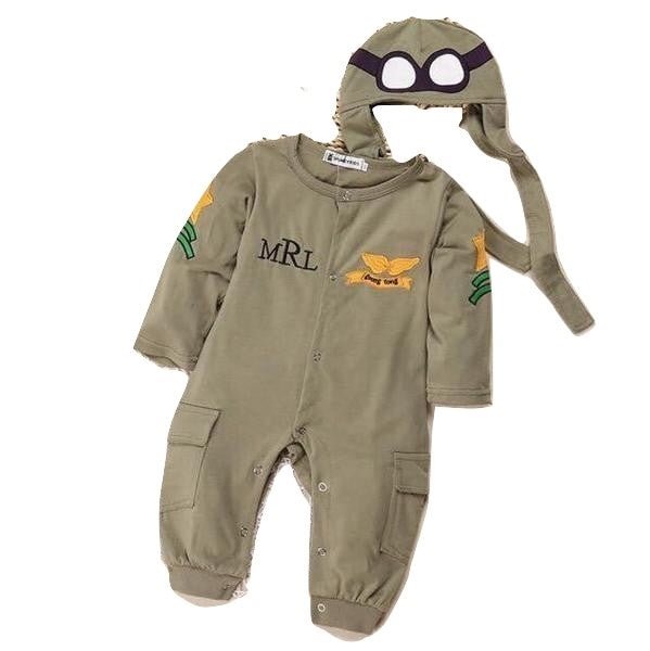 Baby Boy Airforce Beanie Costume Halloween Clothes