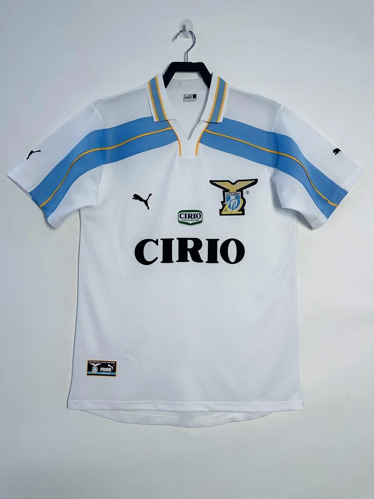 Retro 1999-2000 Lazio Centenary anniversary Home Jersey