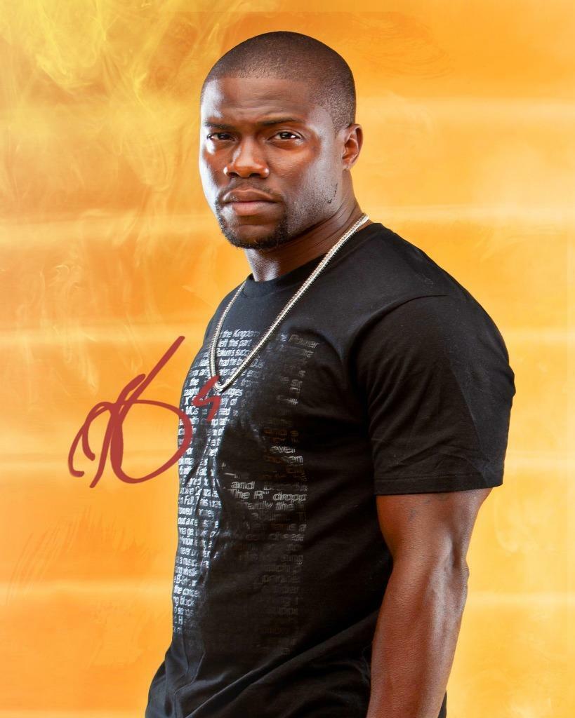 Kevin Hart SIGNED AUTOGRAPHED 10 X 8