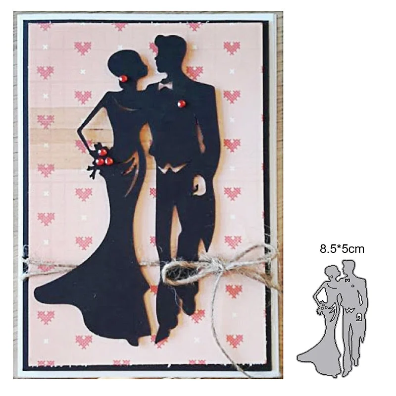 Metal Cutting Dies For Scrapbooking Embossing Die Hollow Oval Frame Cut Dies DIY Paper Cards Craft Stencils