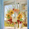 DIY Acrylic Special Shaped Diamond Painting Fall Wreath Ornament Hanging Kit