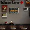 Drinking - Metal Tin Signs(8*12Inch/12*16Inch) - Bar