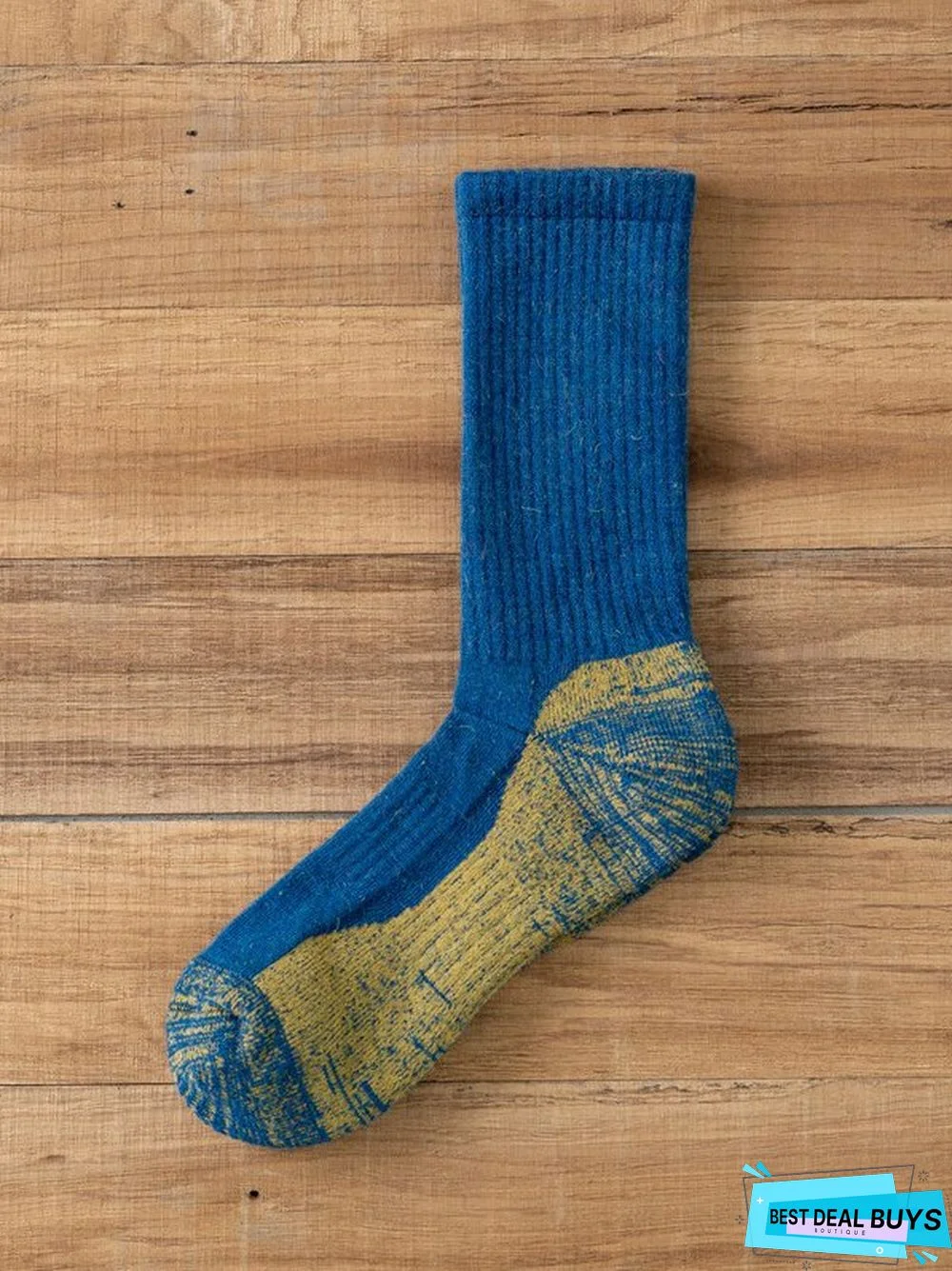 Casual Gradient Wool Socks Autumn Winter Thickened Warm Accessories