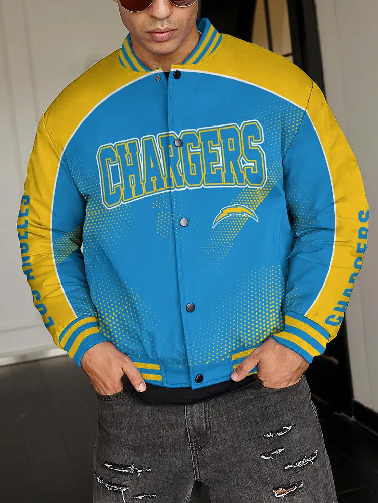 Los Angeles Chargers National Football League 2024 Make Your Mark Unisex Varsity Jacket
