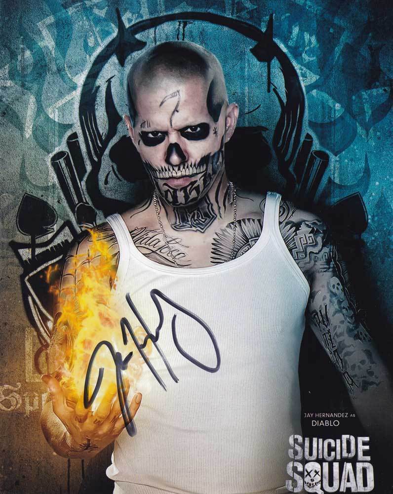 Jay Hernandez In-Person AUTHENTIC Autographed Photo Poster painting Suicide Squad SHA #82659