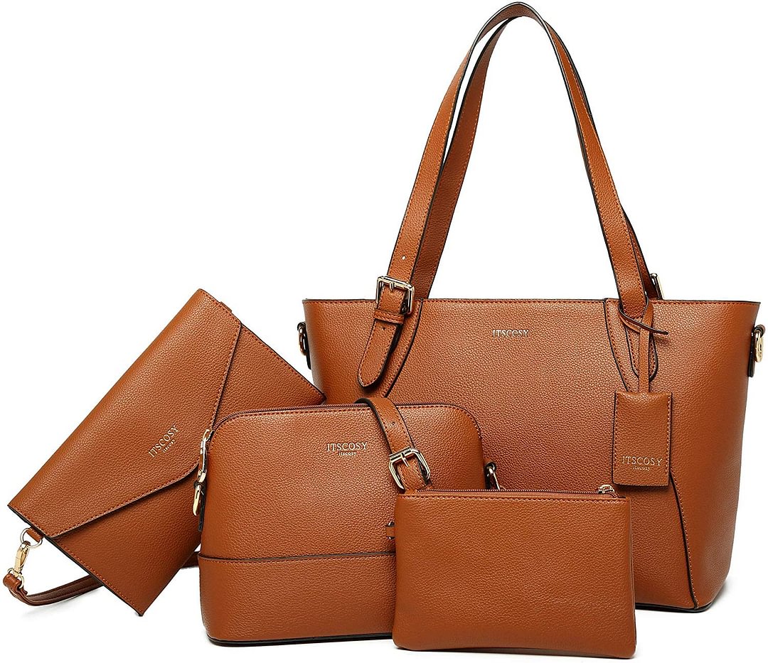 Tote Bag for Women Shoulder Bags Handbags Satchel Hobo 4pcs Purse Set
