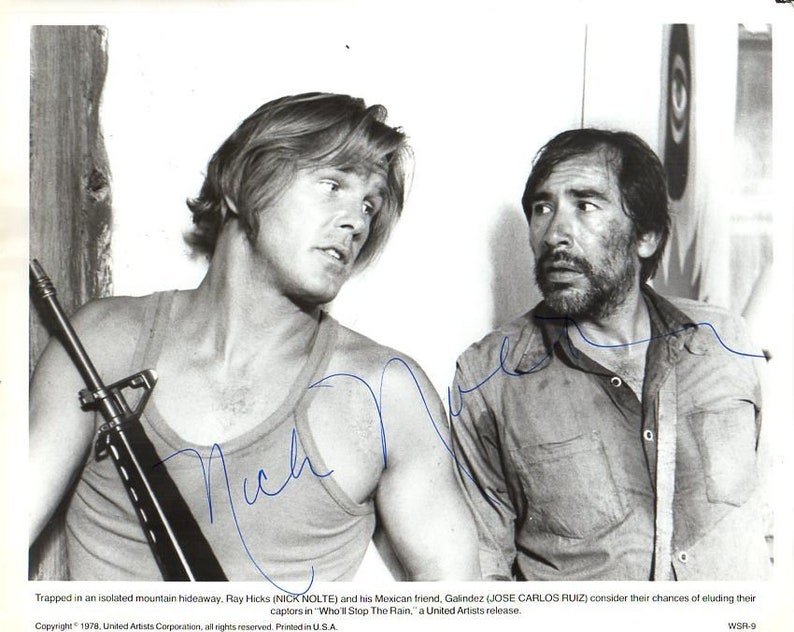 Nick Nolte Signed Autographed Glossy 8x10 Photo Poster painting - COA Matching Holograms