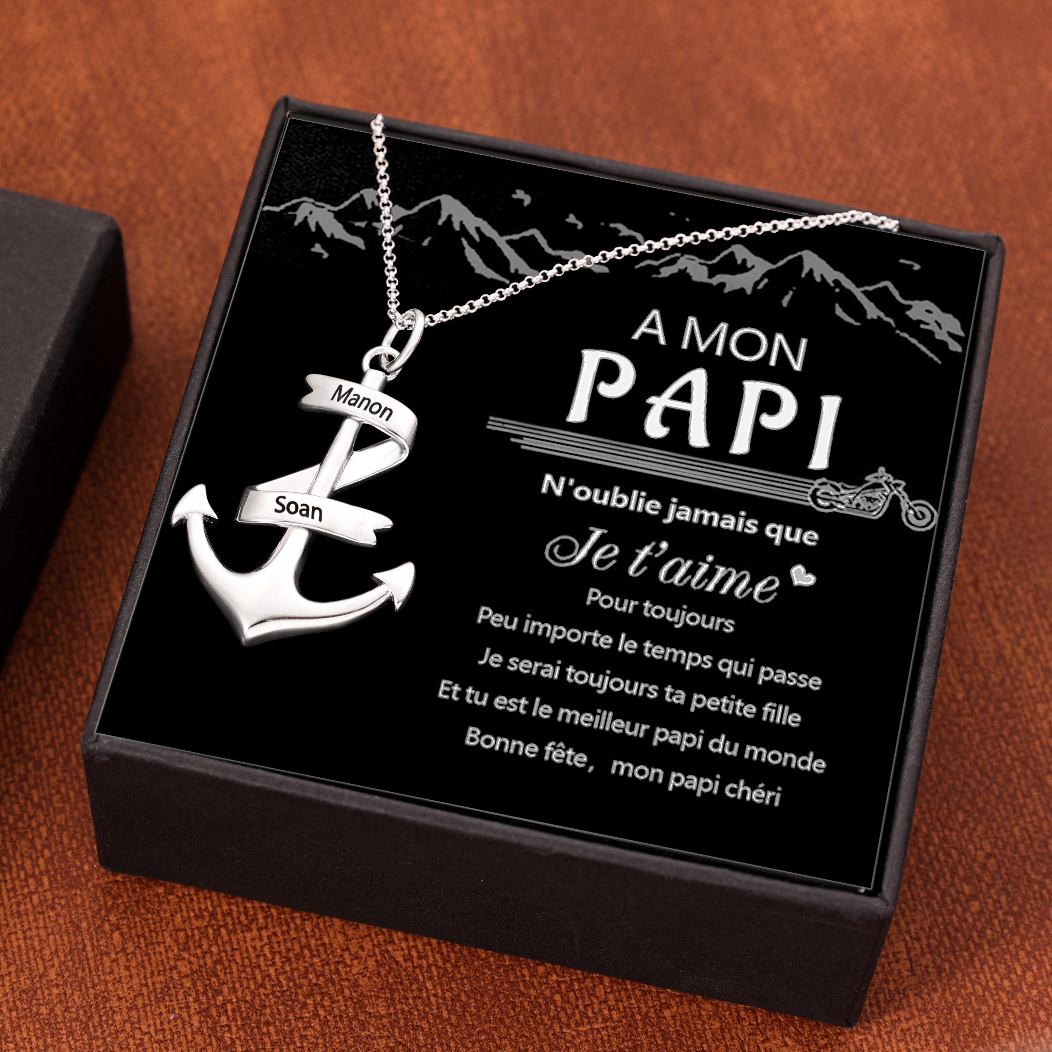 Idée Cadeau-montre-carte-papi