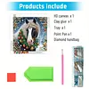Pferd, speziell geformte 5D-DIY-Teilbohrer-Diamantkunst-Kit f&uuml;r Erwachsene, Anf&auml;nger, Wohnheimdekoration, Diamanten, Gem&auml;lde, Edelsteinkunst 30x30cm.