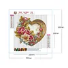 Diamond Painting-5D Full Round Drill Love Flower