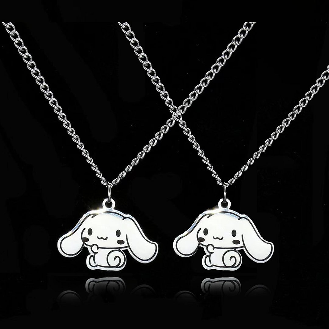 Buzzdaisy 1pcs New Trend Cute Dog Necklace and hippo necklace