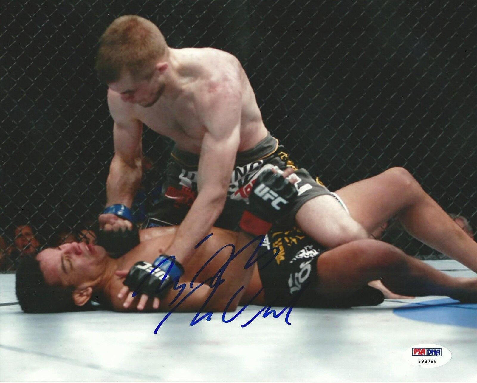 Michael McDonald Signed UFC 8x10 Photo Poster painting PSA/DNA COA Picture Autograph on Fuel Fox