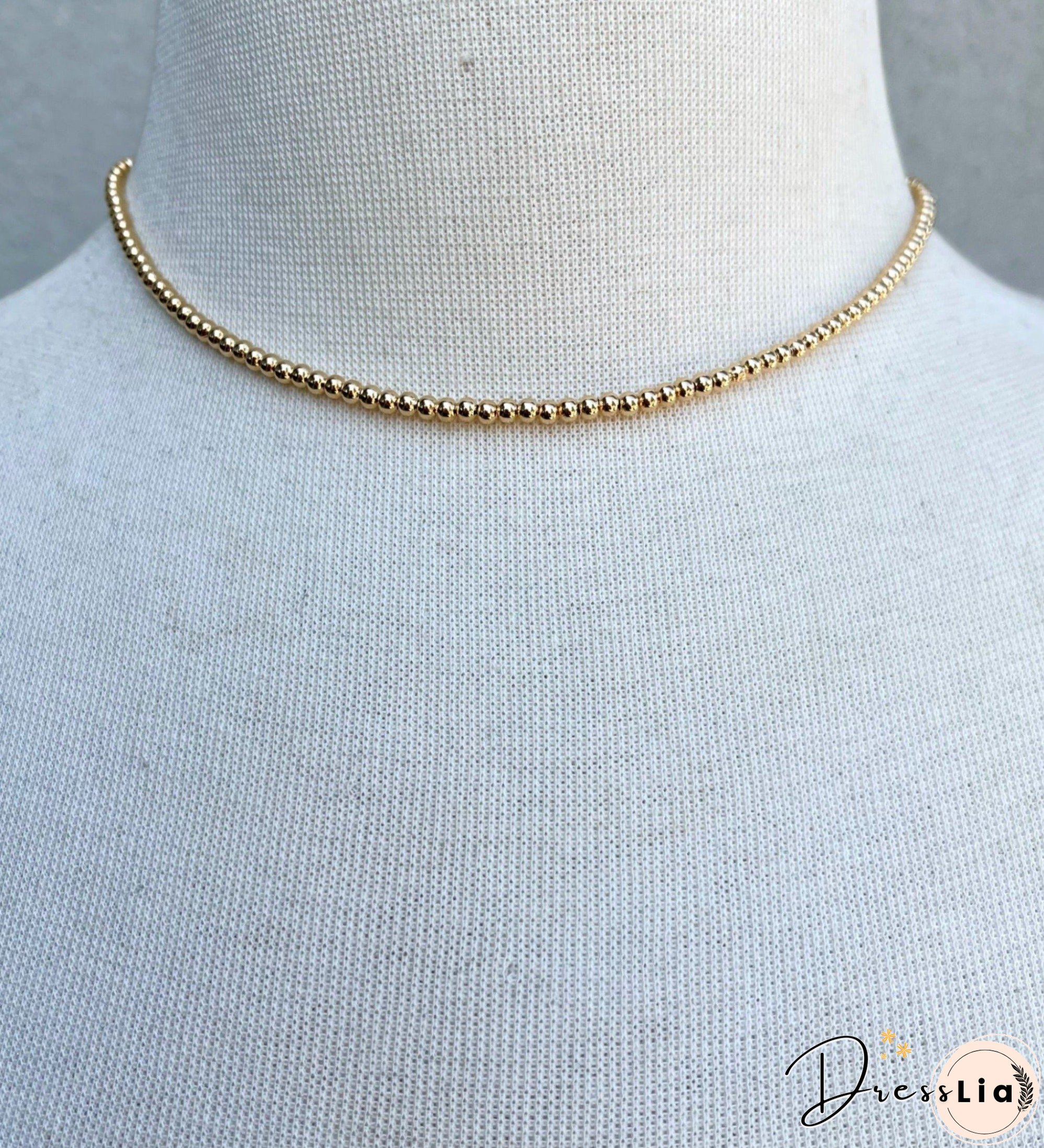 Gemma Necklace Gold