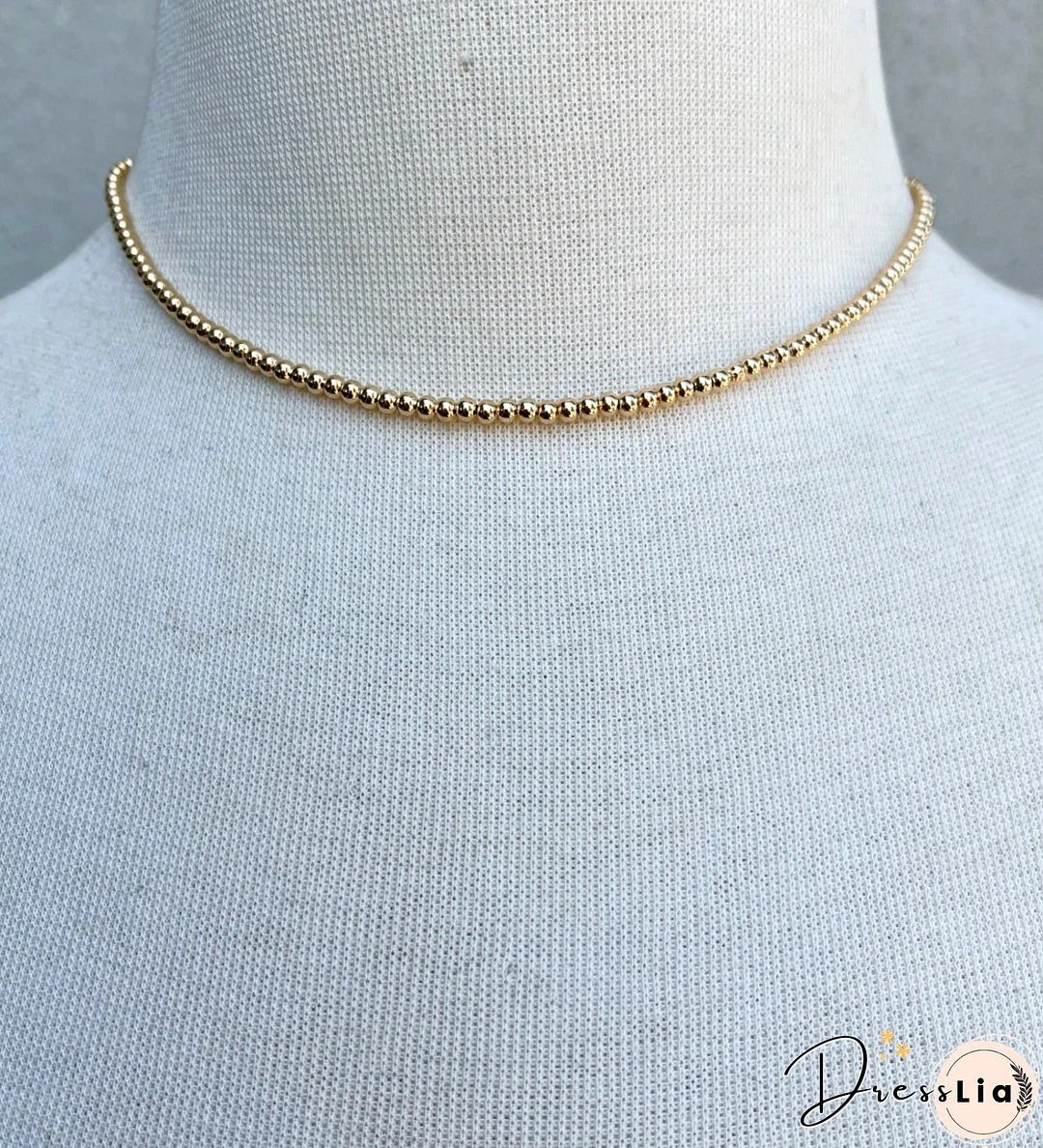 Gemma Necklace Gold