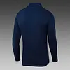 Joyfball 2025 Portugal Half-Pull Training Suit Royal blue Football Shirt