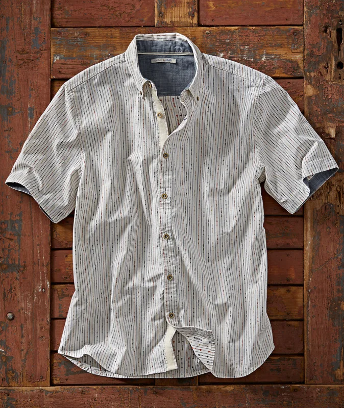 Men's Abacus Dobby Short Sleeve Shirt