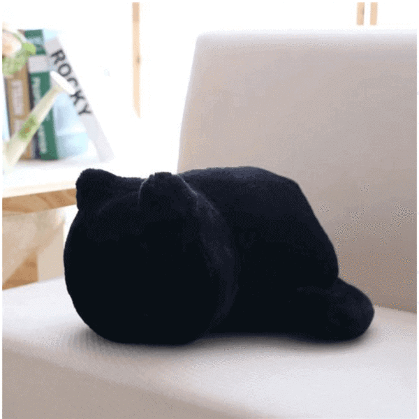 Cute Cat Fluffy Pillow