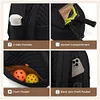 Quilted Tennis Backpack Lightweight Large Tennis Bag for Rackets and Sports Gear