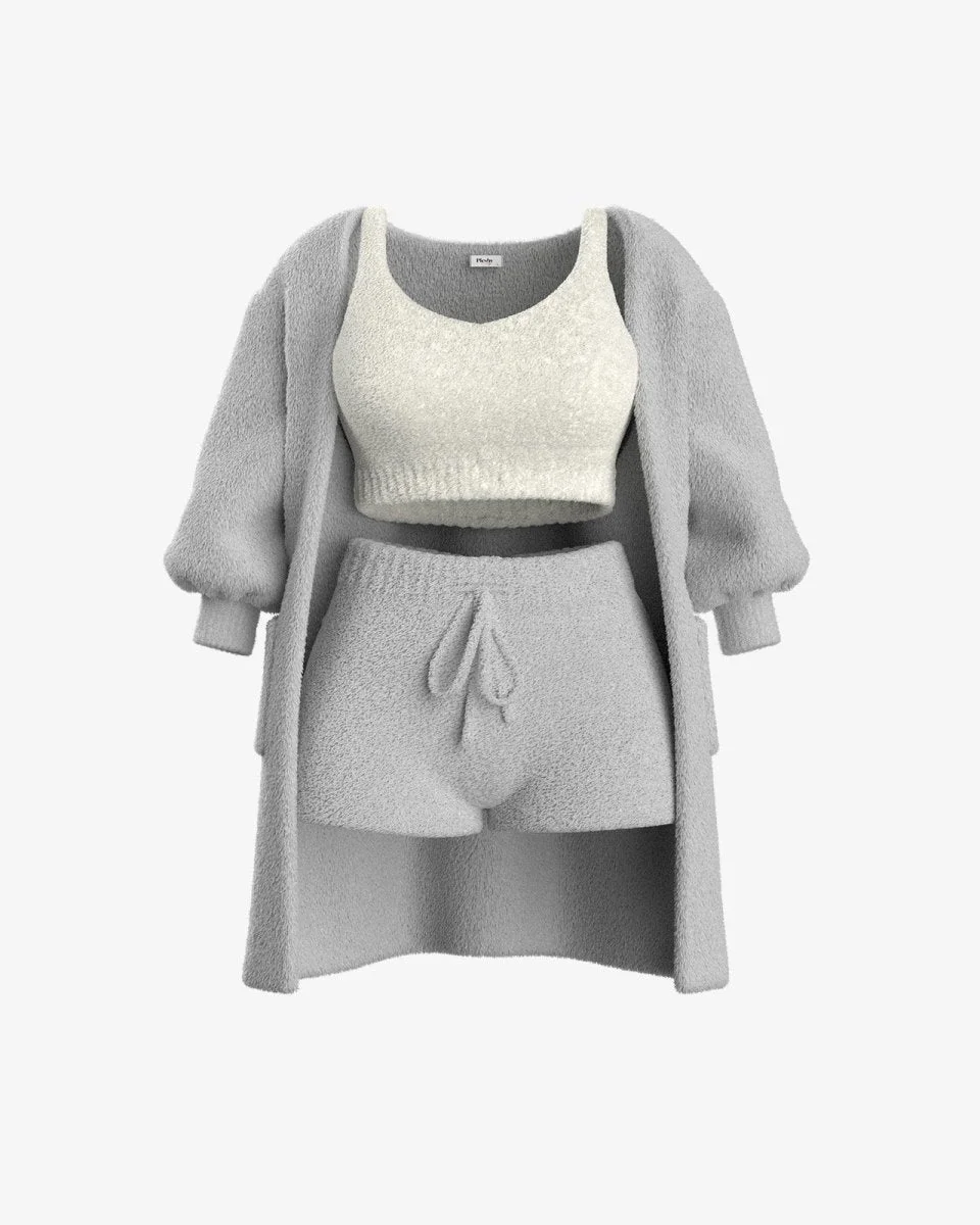 Pleshy Cozy Knit Set-Black Friday Sale 50% off