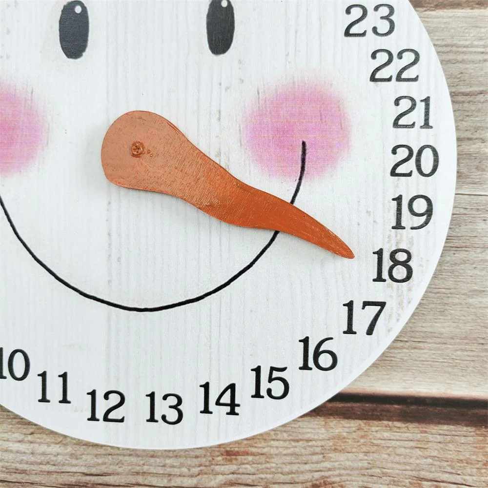 New Christmas wooden creative countdown calendar pendant