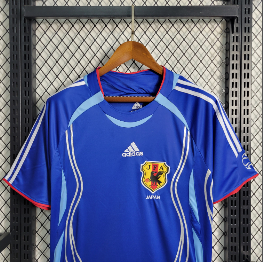 Retro 2006 Japan Home Football T-Shirt Thai Quality