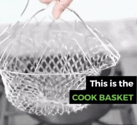 Image result for Foldable Deep Fry Chef Basket