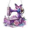 2 PCS Sewing Machine - 5D DIY Pendant