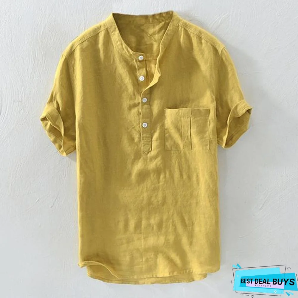 Men's Short Sleeve Vintage T-Shirt