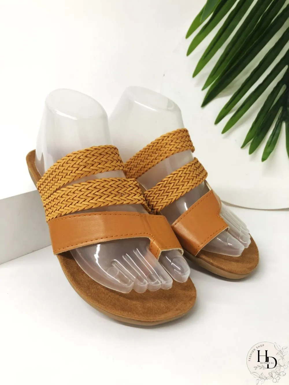 Bohemian Braided Vintage Slippers