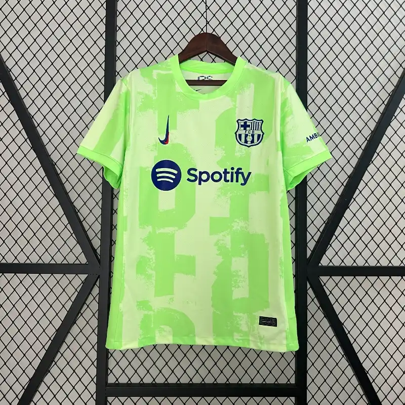 24/25 Barcelona Soccer Jersey Second Away