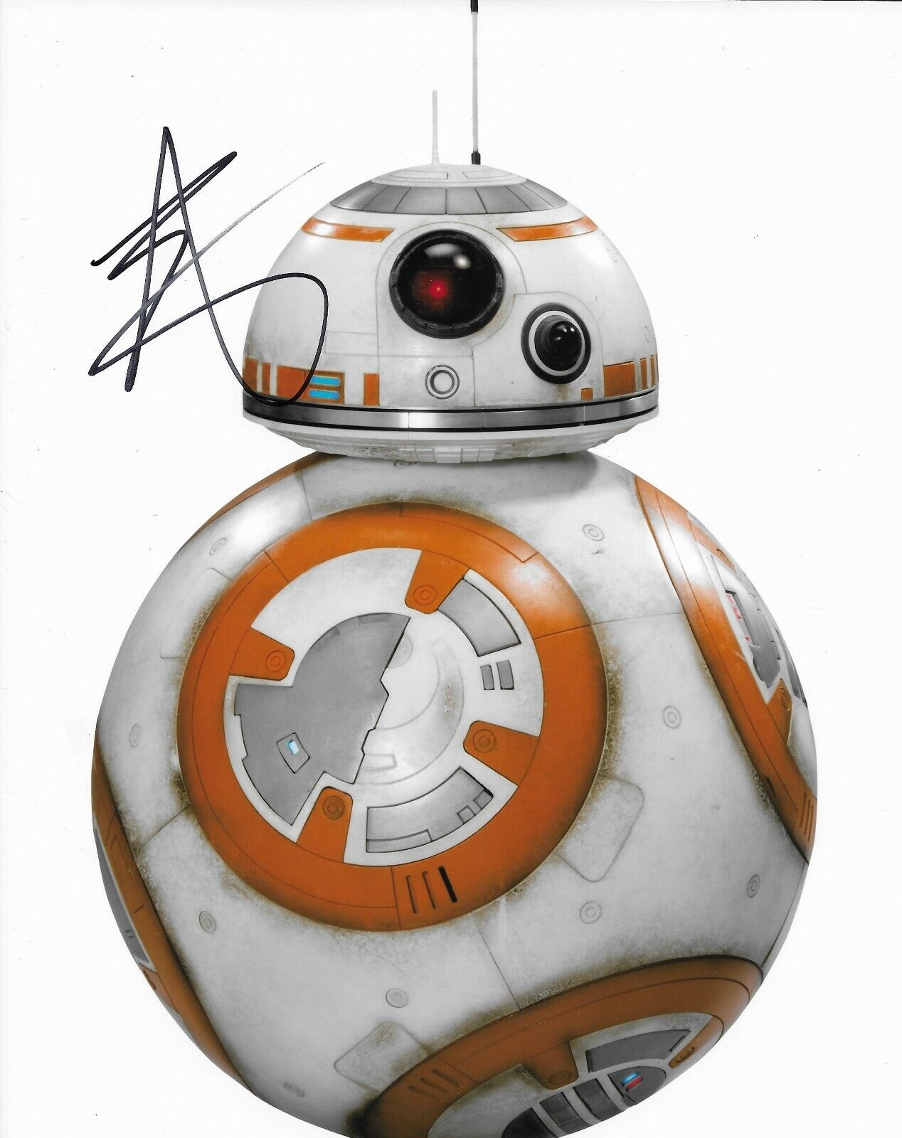 Ben Schwartz Star Wars The Force Awakens autographed Photo Poster painting signed 8x10 #2 BB8