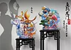 The Leap to the Dragon's Door with LED - Pokemon Resin Statue - Crescent-Studios