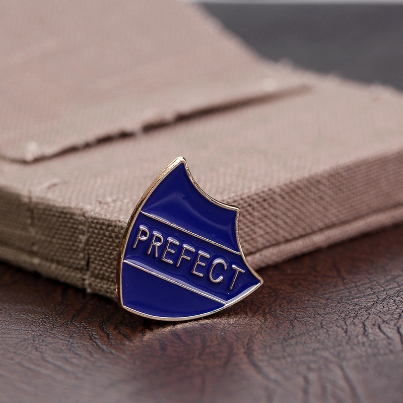 Cartoon Style Minimalist Streetwear Pin Letter Alloy Stamping Stoving Varnish Plating Unisex Brooches Collar Pin